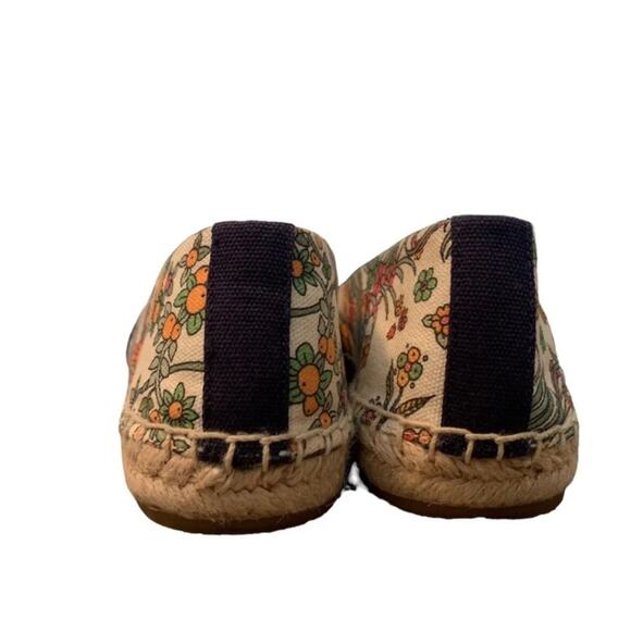 TORY BURCH Weston Flat Espadrille  Promised Land/Royal Navy 57785 Size 8 - Picture 5 of 10